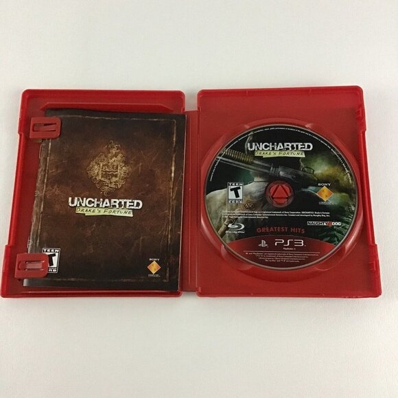 Sony Play Station PS3 Uncharted Drake's Fortune Game Greatest Hits COMPLETE 2007 - Picture 3 of 7